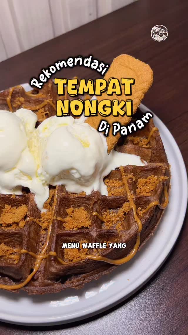 Santai Sambil Menikmati Waffle di Pekanbaru