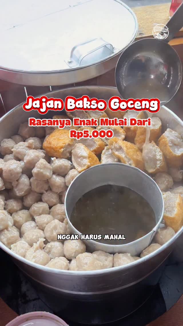 Bakso Goceng Pekanbaru dari Rp5.000