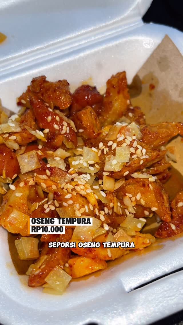 Oseng Tempura Pedas Favorit di Pekanbaru