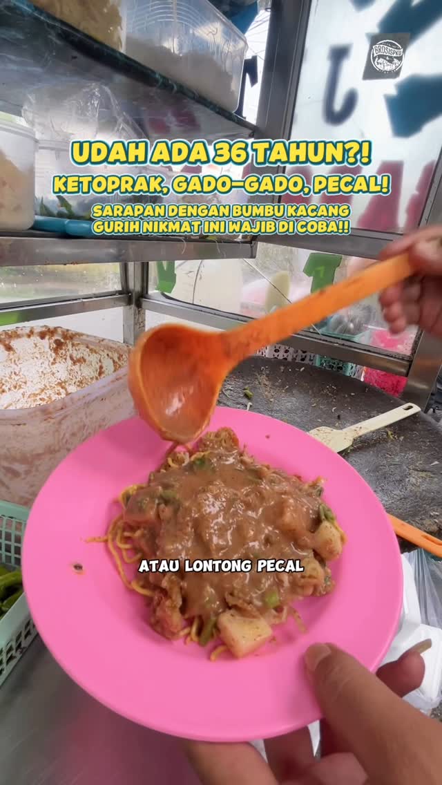 Delicious Ketoprak Breakfast in Pekanbaru