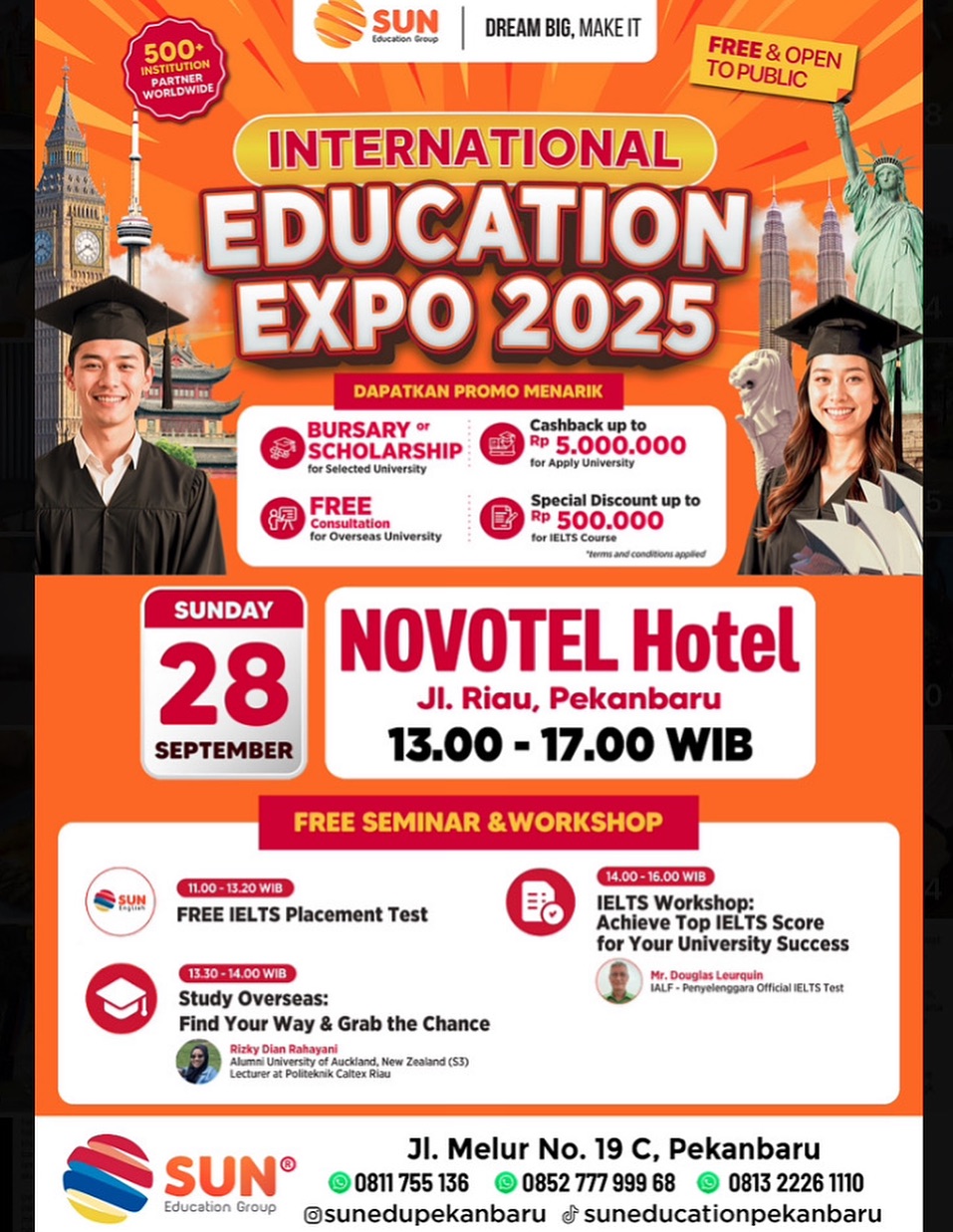 Sun Education Expo Pekanbaru 2025