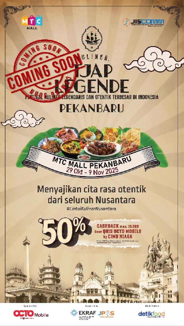 Festival Makanan Legenda di Pekanbaru