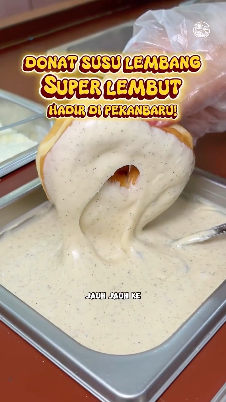 Donat Susu Lembang Lembut di Pekanbaru