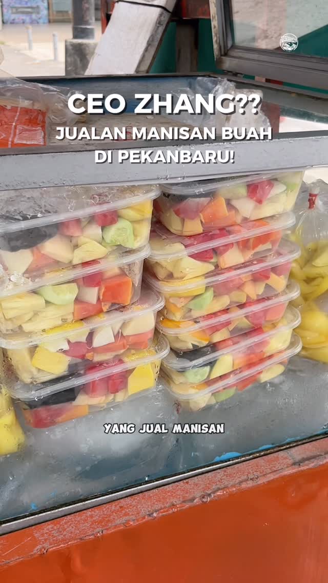 Nikmati Manisan Buah Acek di Pekanbaru
