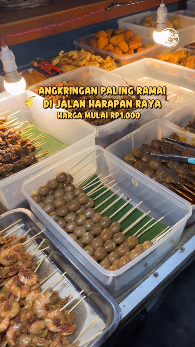 Angkringan Pakde, Kuliner Malam Unik di Pekanbaru