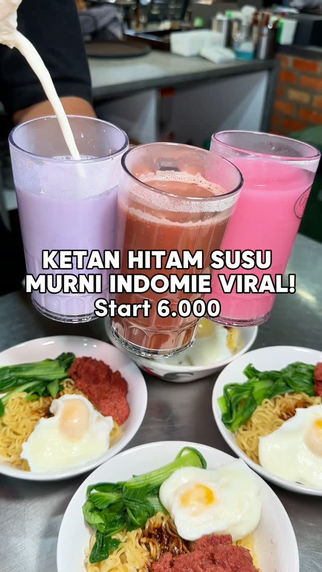 Rasakan Viral Ketan Hitam dan Susu di Pekanbaru
