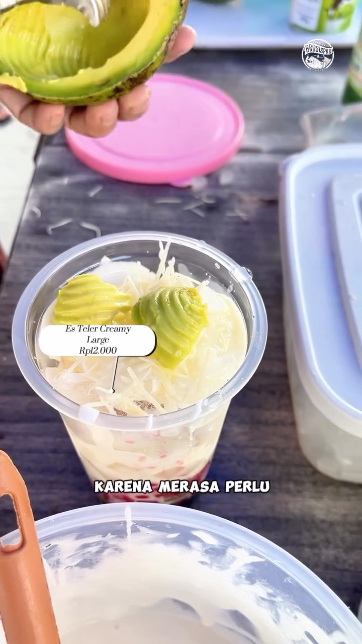 Nikmati Es Teler Creamy di Pekanbaru