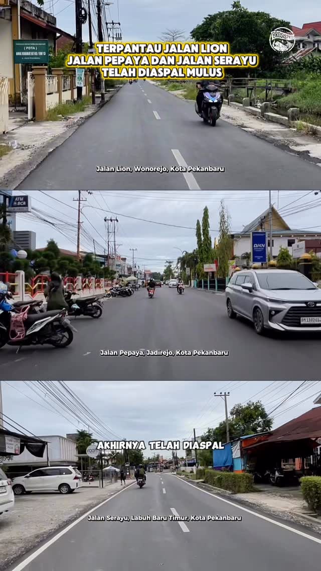 New Smooth Roads in Pekanbaru Ready to Explore
