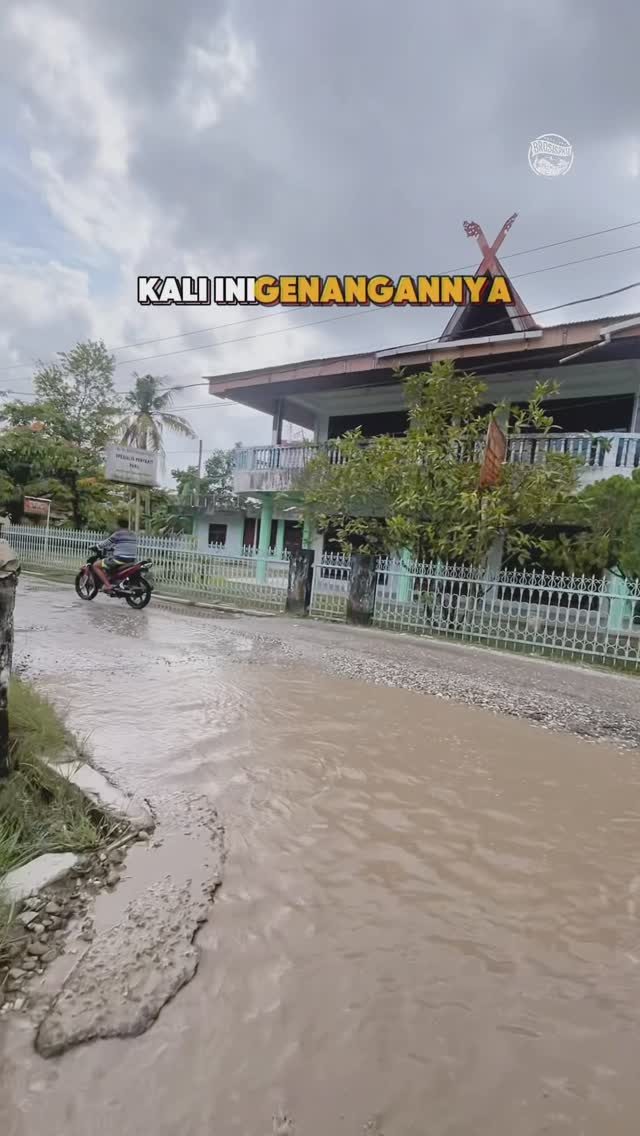 Waspada Genangan di Jalan Amal Mulia Pekanbaru