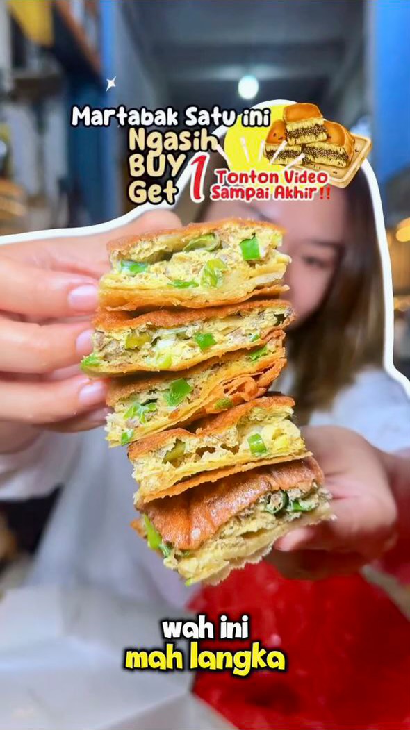 Promo Martabak Pekanbaru Buy 1 Get 1