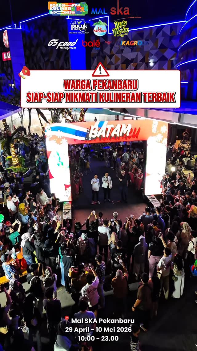 Festival Kuliner Raksasa di Pekanbaru