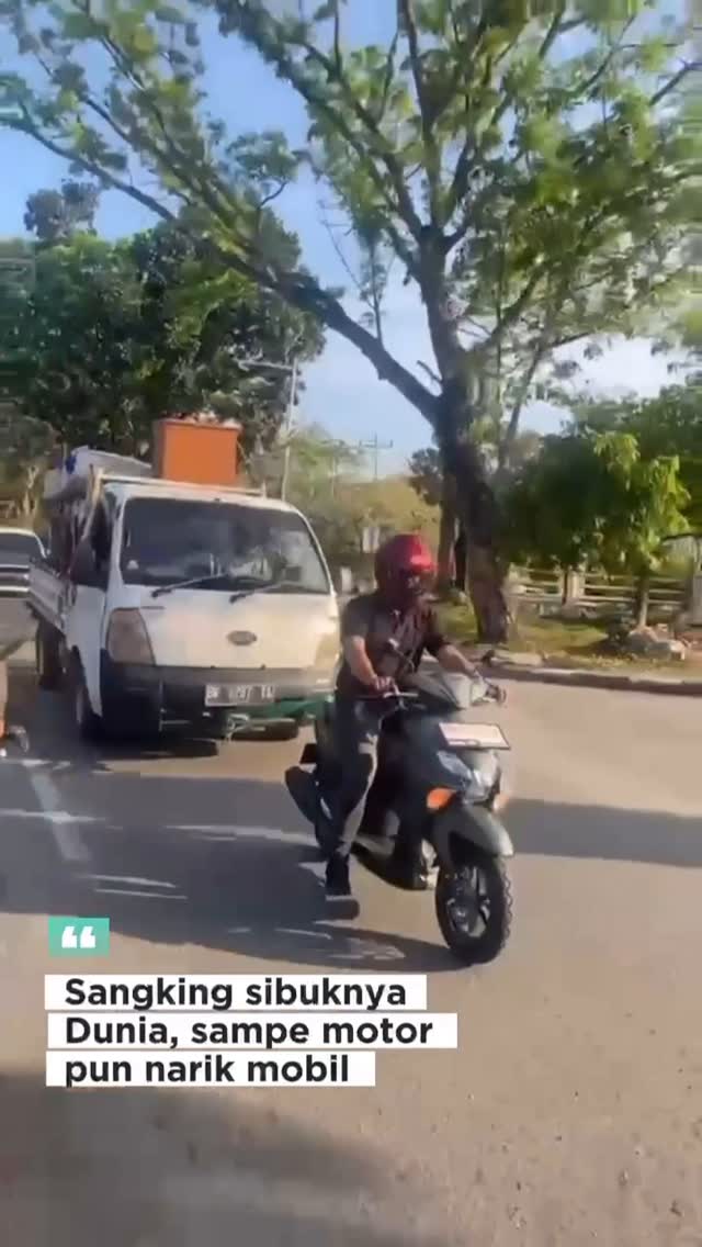 Hustle Pekanbaru: Motor Narik Mobil