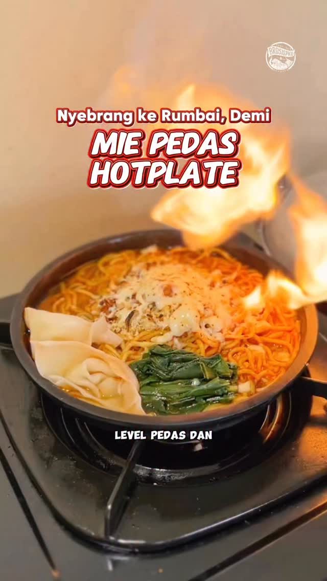 Sensasi Mie Hotplate Gachoor Pekanbaru