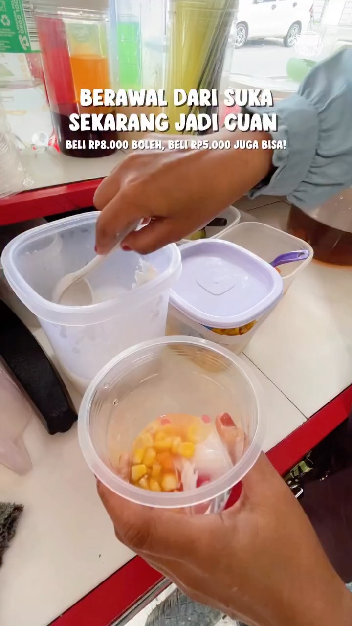 Sensasi Es Oyen Bang Edo di Pekanbaru