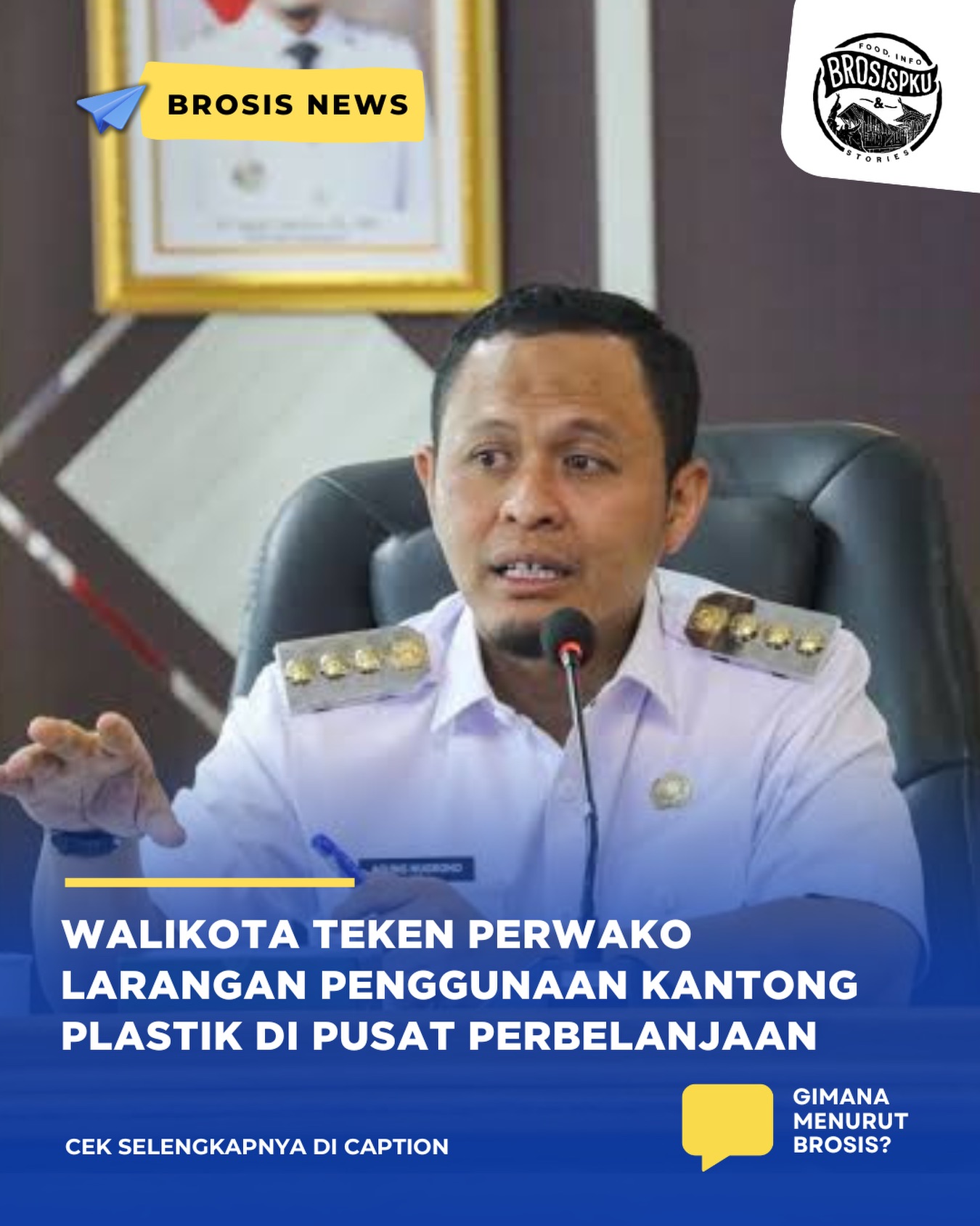 Pekanbaru Melarang Kantong Plastik
