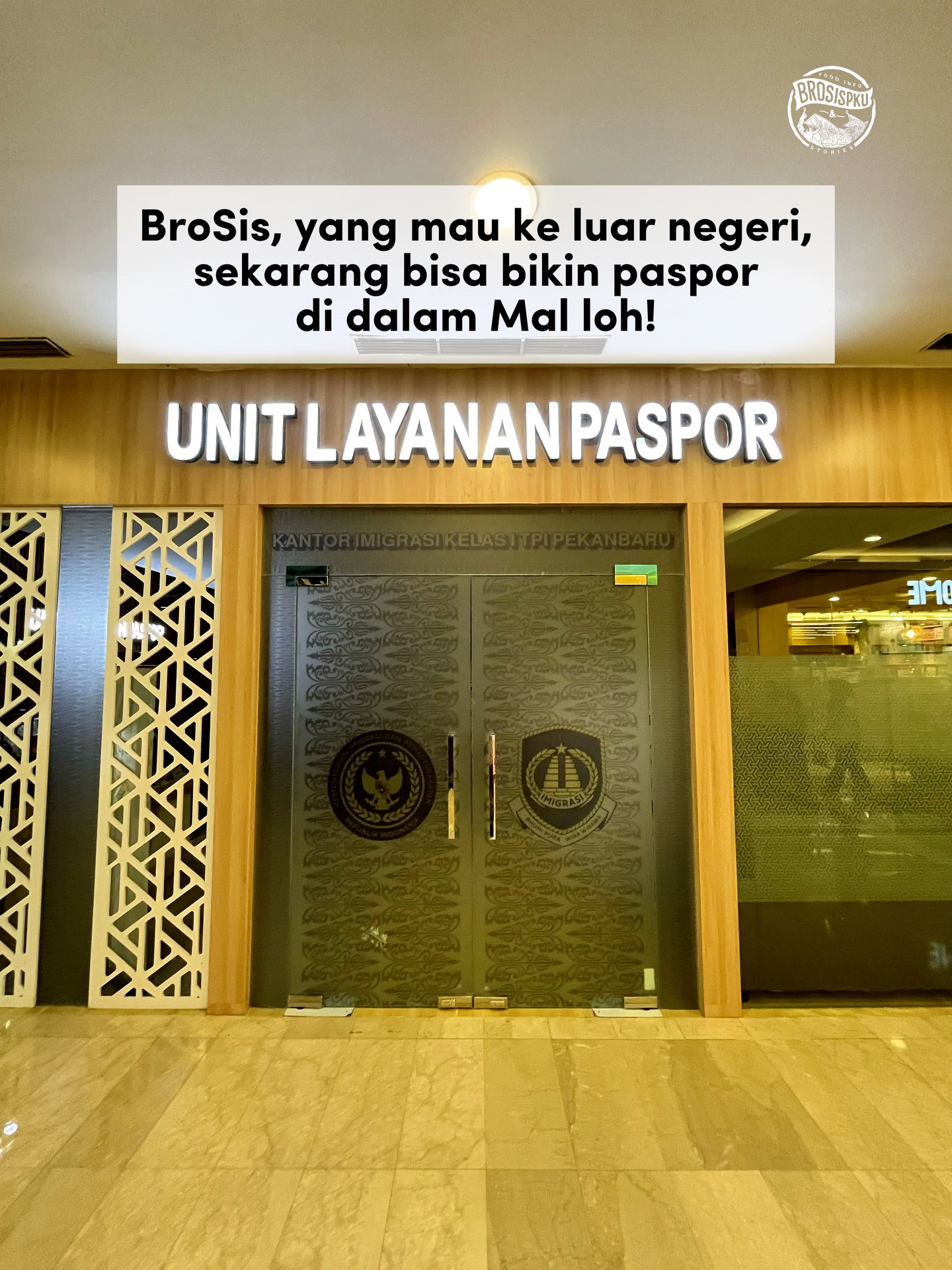 Pelayanan Paspor di Mal Ciputra Pekanbaru