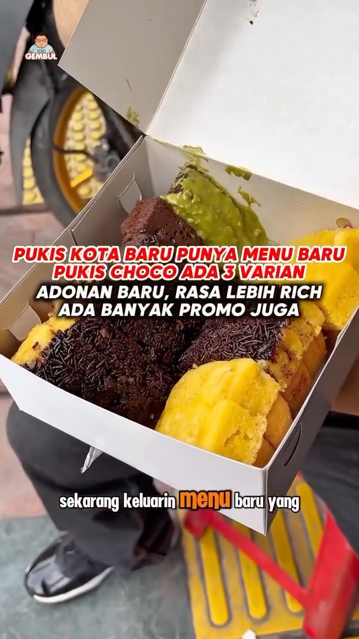 Pukis Choco Pekanbaru: Lembut, Manis, dan Penuh Coklat