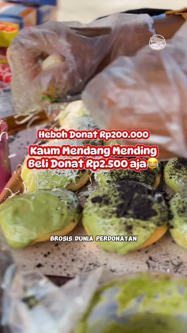 Donat Kentang Segar di Pekanbaru Hanya Rp2,500