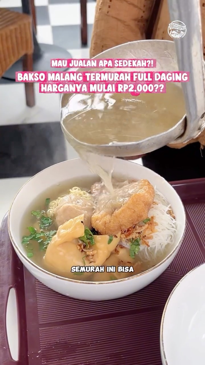 Bakso Malang Mulai Rp2.000 di Pekanbaru