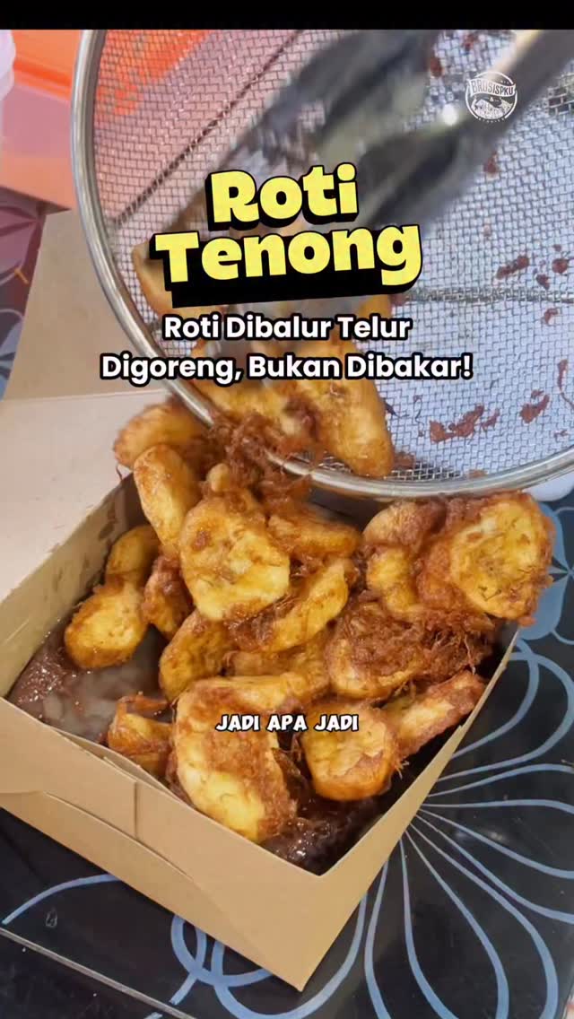 Roti Tenong Pekanbaru: Cita Rasa Roti dan Pisang Goreng