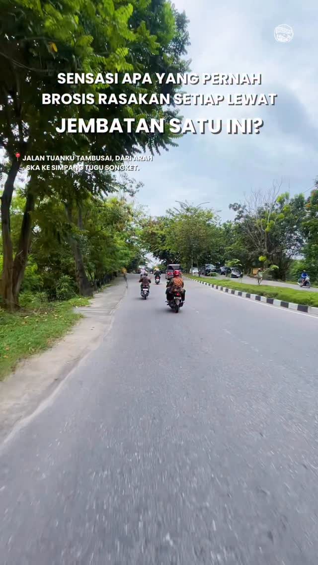 Sensasi Melintas Jembatan Tuanku Tambusai di Pekanbaru