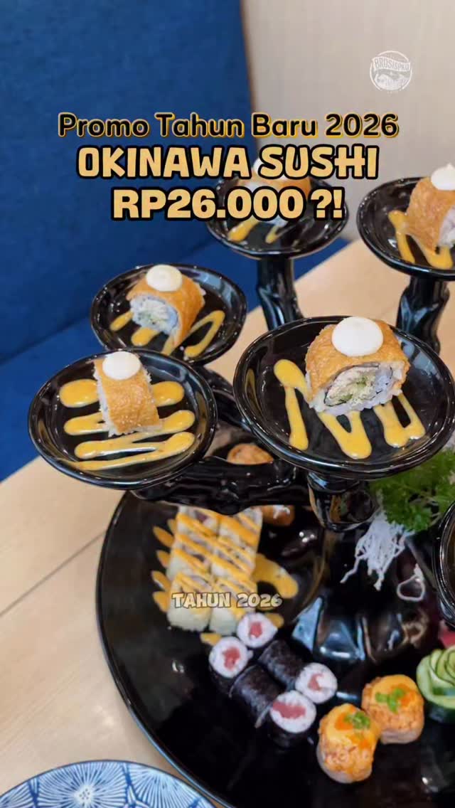 Promo Sushi Tahun Baru di Pekanbaru
