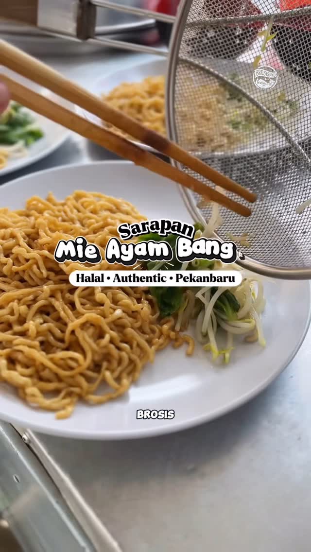 Nikmati Sarapan Mie Ayam Bangka di Pekanbaru