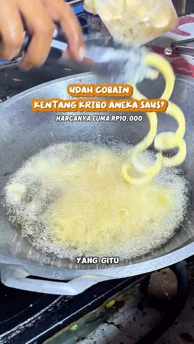 Kentang Kribo Pekanbaru, Camilan Kribo Kekinian