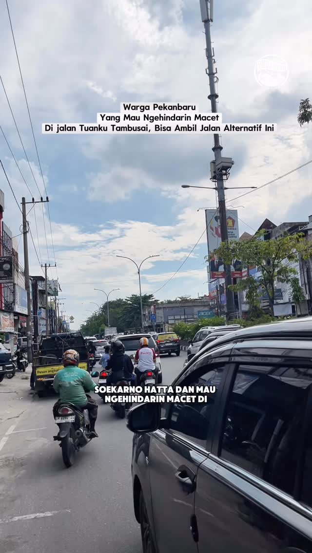 Traffic-Free Alternate Route in Pekanbaru