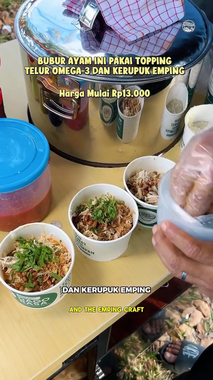 在Pekanbaru体验Omega-3鸡粥